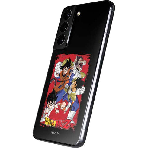 Dragon Ball Z Goku Vs Vegeta Galaxy S22 Skin